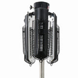 Sunred parasolverwarming 2000 w halogeen zwart en zilver ph10