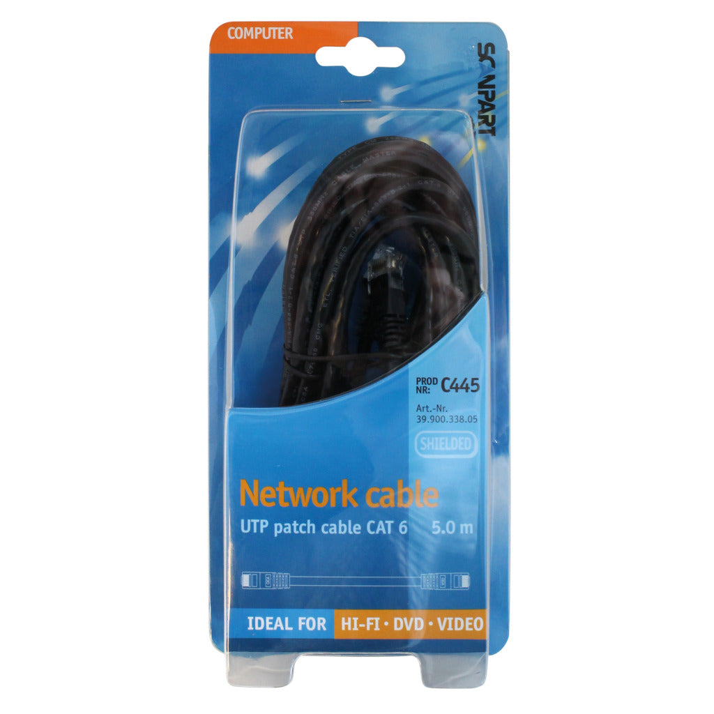 ScanPart C445 Network Cable Cat5e (UTP) 5,0M