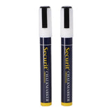 Quantore securit krijtstiften 2-6 mm wit 2 stuks