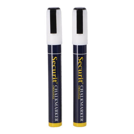 Quantore securit krijtstiften 2-6 mm wit 2 stuks