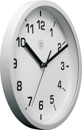 Nextime nextime nx-7321wi wandklok nxt diameter 20cm kunststof wit, witte wijzerplaat