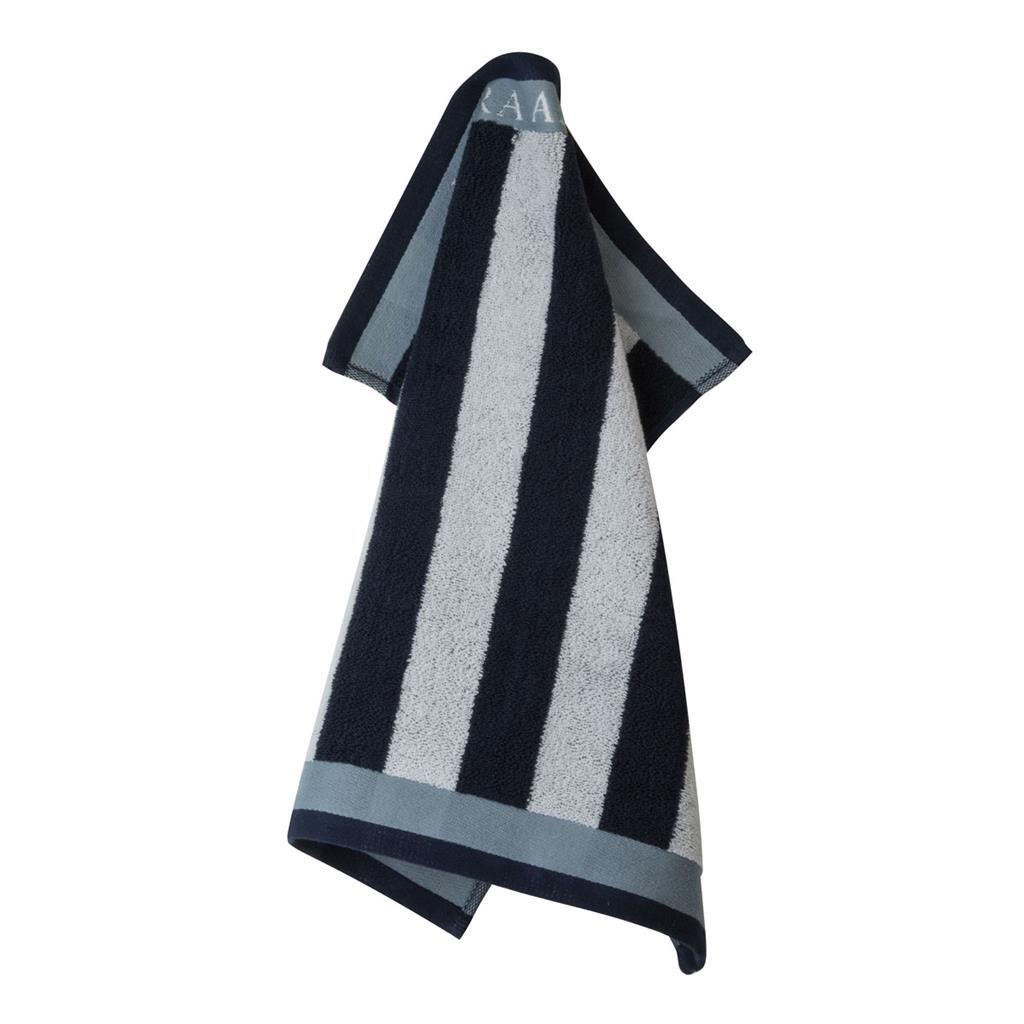 Laura Ashley Laura Ashley Keukendoek Midnight Stripe 50x50 cm Donkerblauw