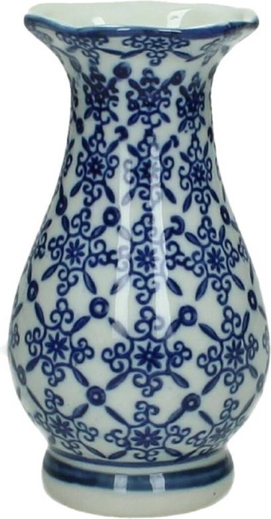 Kersten Kersten Vase Porcelain Blue 8x8x15cm