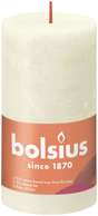 Bolsius rustiek stompkaars 130 68 - soft pearl