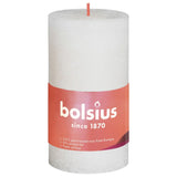 Bolsius Bolsius Stubbares Shine 8 St Rustic 100x50 mm Myk perlefarget