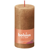 Bolsius Bolsius Stollen Shine 8 st rústico 100x50 mm de especias marrón