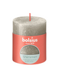Bolsius rustiek stompkaars shimmer 80 68 - champagne