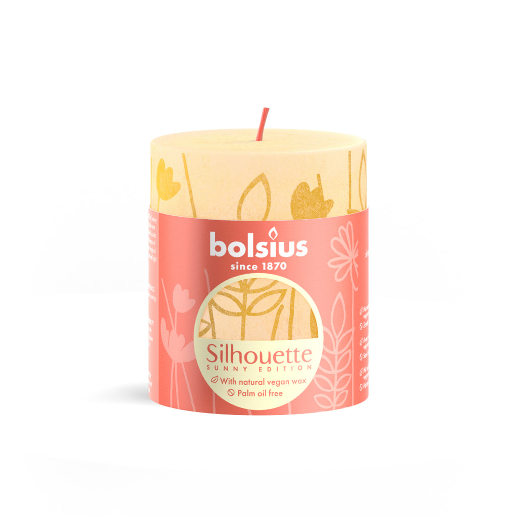 Dem Bolosius Silhouette Stempel Candle Butter Gauge mat Drécken 8x6,8 cm