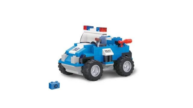 Sluban special police m38-b0183 s.w.a.t. attack politie auto 121-delig