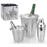 Excellent houseware 4-delige barset roestvrijstaal