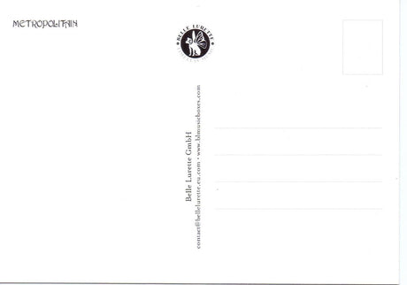Prentbriefkaart cd02: metropolitain 6 st | 6 stuks