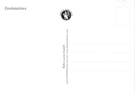Prentbriefkaart cd06: constellation 6 st | 6 stuks