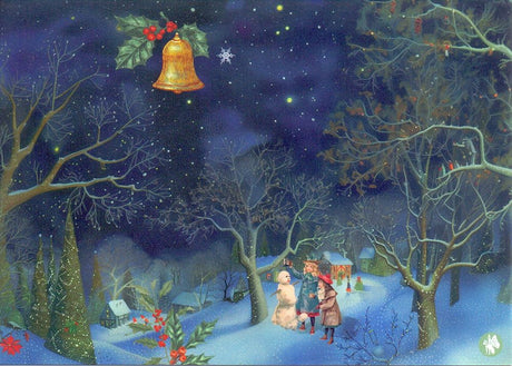Prentbriefkaart cd11: christmas sno 6 st | 6 stuks