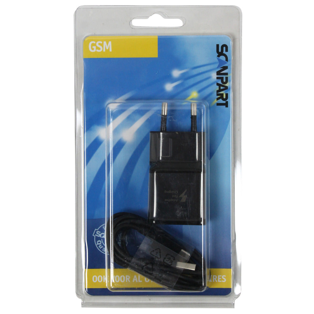 ScanPart Sam.Snelade USB-C 2A Black Origin