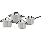 Bk flow cool pannenset 4-delig rvs