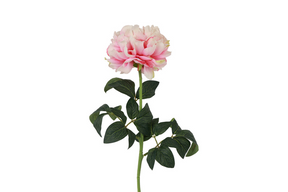 Countryfield kunstbloem paeonia rosaline roze 5x14x44cm