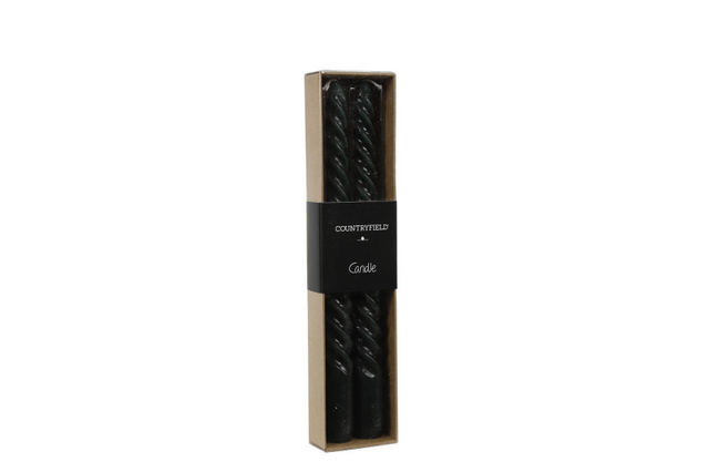 Countryfield dinerkaars twirly 20cm 2 stuks - groen
