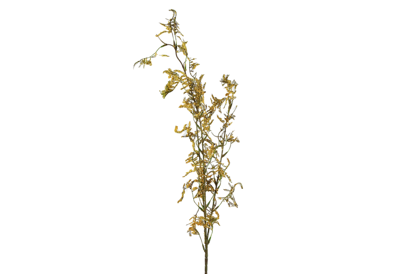 Countryfield kunstbloem limonium s geel 99cm