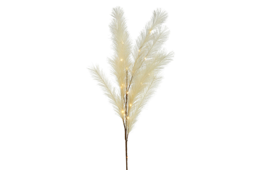 Countryfield kunstbloem pluim led pampas gold 90cm