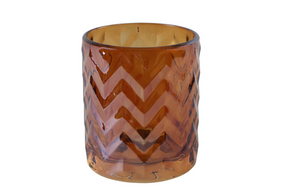 Countryfield theelichthouder leila m bruin 10cm