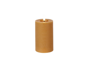 Countryfield led stompkaars rustiek m 7,5x7,5x12,5cm - amber