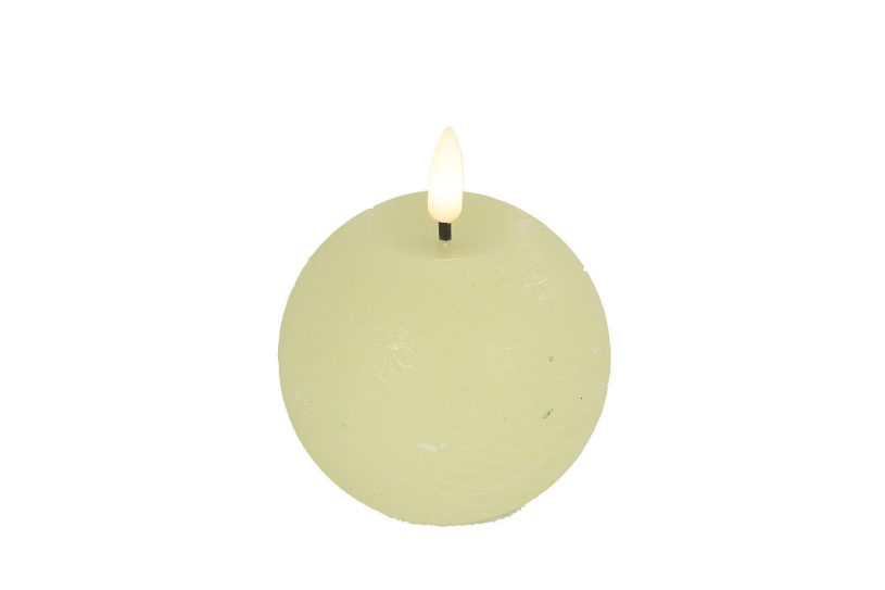 Countryfield led bolkaars s 8x8x9,5cm - creme