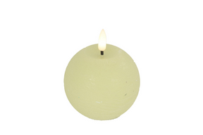 Countryfield led bolkaars s 8x8x9,5cm - creme