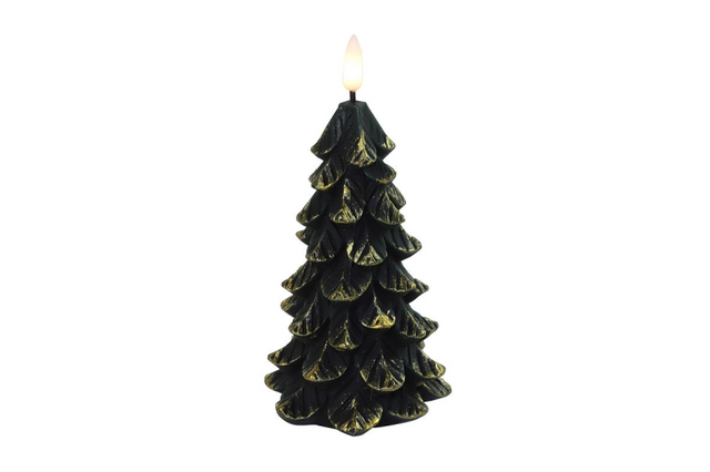 Countryfield led kerstboomkaars m 7x17,5cm - groen