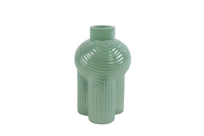 Countryfield vaas ro ledger s groen 20cm