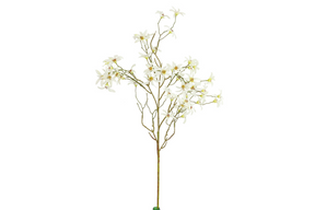 Countryfield kunstbloem magnolia stellata s wit 104cm