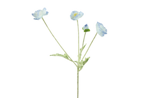 Countryfield kunstbloem cosmea l.blauw 10x10x61cm