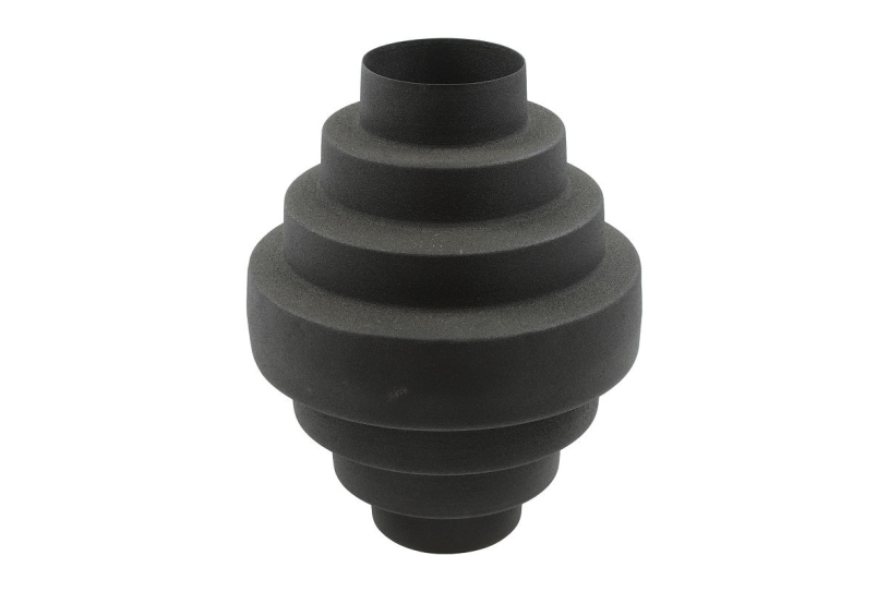 Countryfield vaas rana s 25x25x32,5cm - zwart