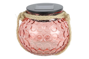 Countryfield led solarlamp perine s d. roze