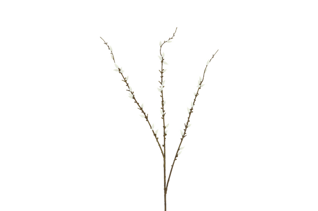 Countryfield kunstbloem salix s wit 99cm