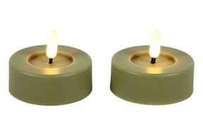 Countryfield led theelicht maxi rustiek 6,7cm 2 stuks - goud