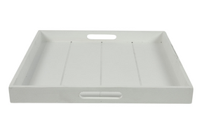 Countryfield dienblad vierkant claudina 40cm wit
