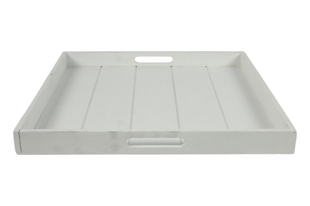 Countryfield dienblad vierkant claudina 50cm wit