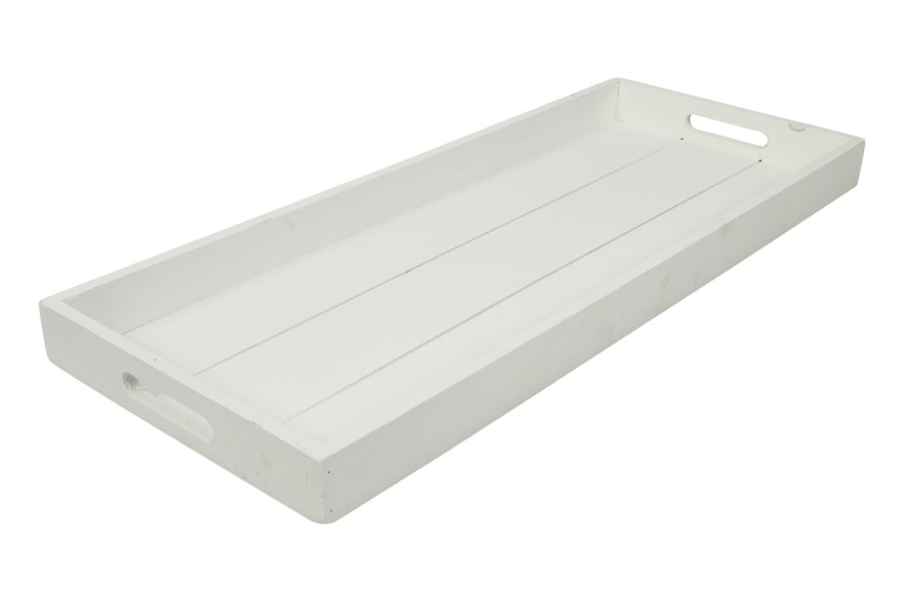 Countryfield dienblad claudina m wit 24x60x4cm