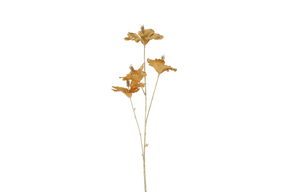Countryfield kunstbloem hibiscus m goud goud 84cm