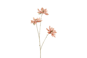 Countryfield kunstbloem magnolia s roze goud 81cm