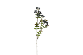 Countryfield kunstbloem pyracantha s blauw 68cm