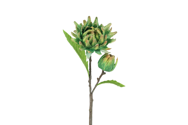 Countryfield kunstbloem cynara cardunculus groen 73cm