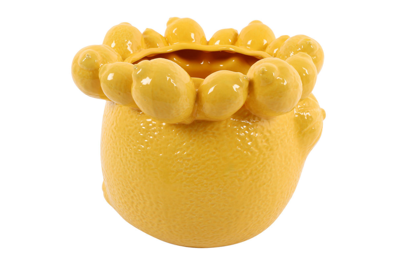 Countryfield bloempot lemon l geel 23,5x23,5x19cm