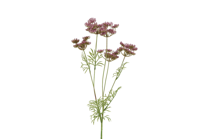 Countryfield kunstbloem anethum paars 80cm