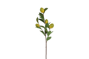 Countryfield kunstbloem lemon geel 73cm
