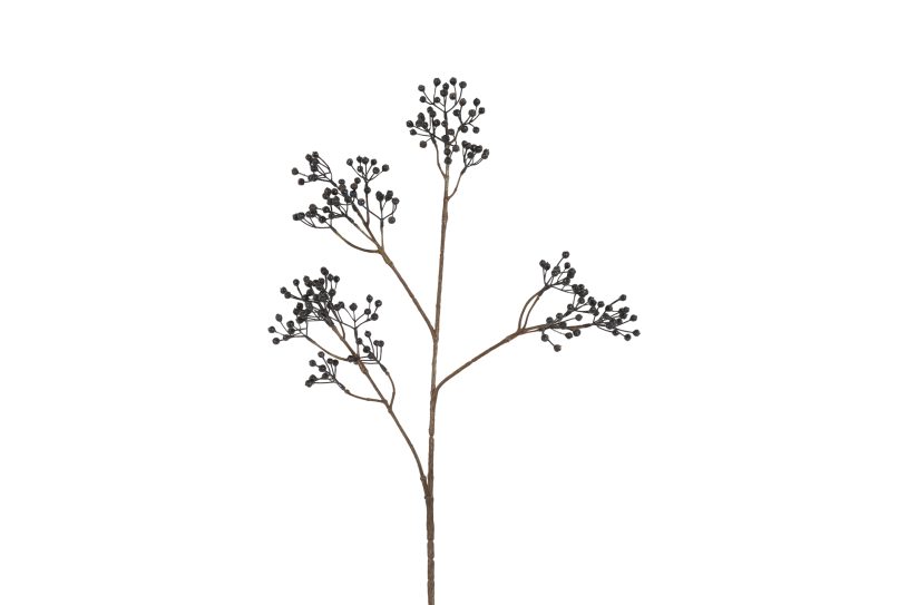 Countryfield kunstbes ilex verticillata s blau 77cm