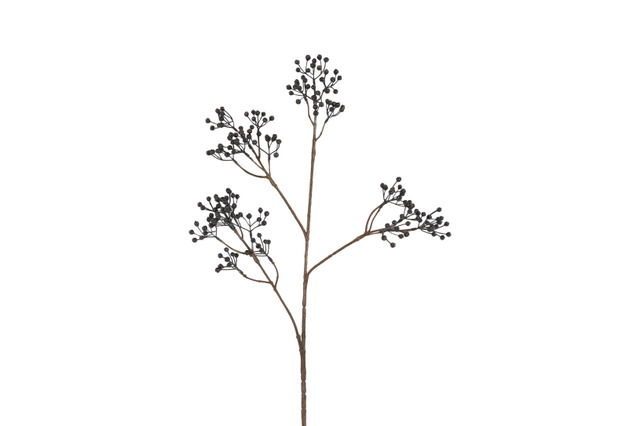 Countryfield kunstbes ilex verticillata s blau 77cm