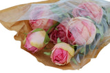 Countryfield kunst boeket rosa belle larissa d.roze 20x20xh55cm