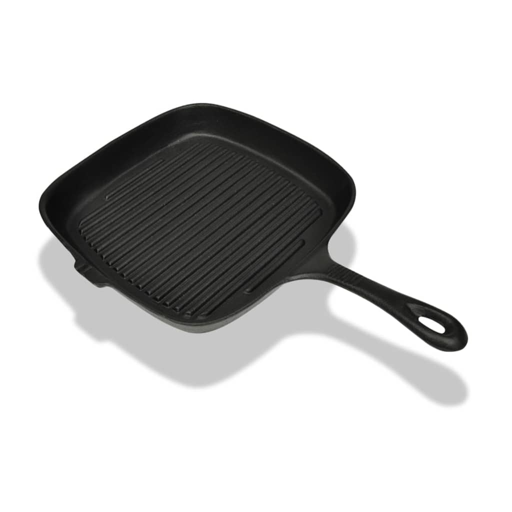 Vidaxl Grill Pan Goss Eisen 24x23 cm