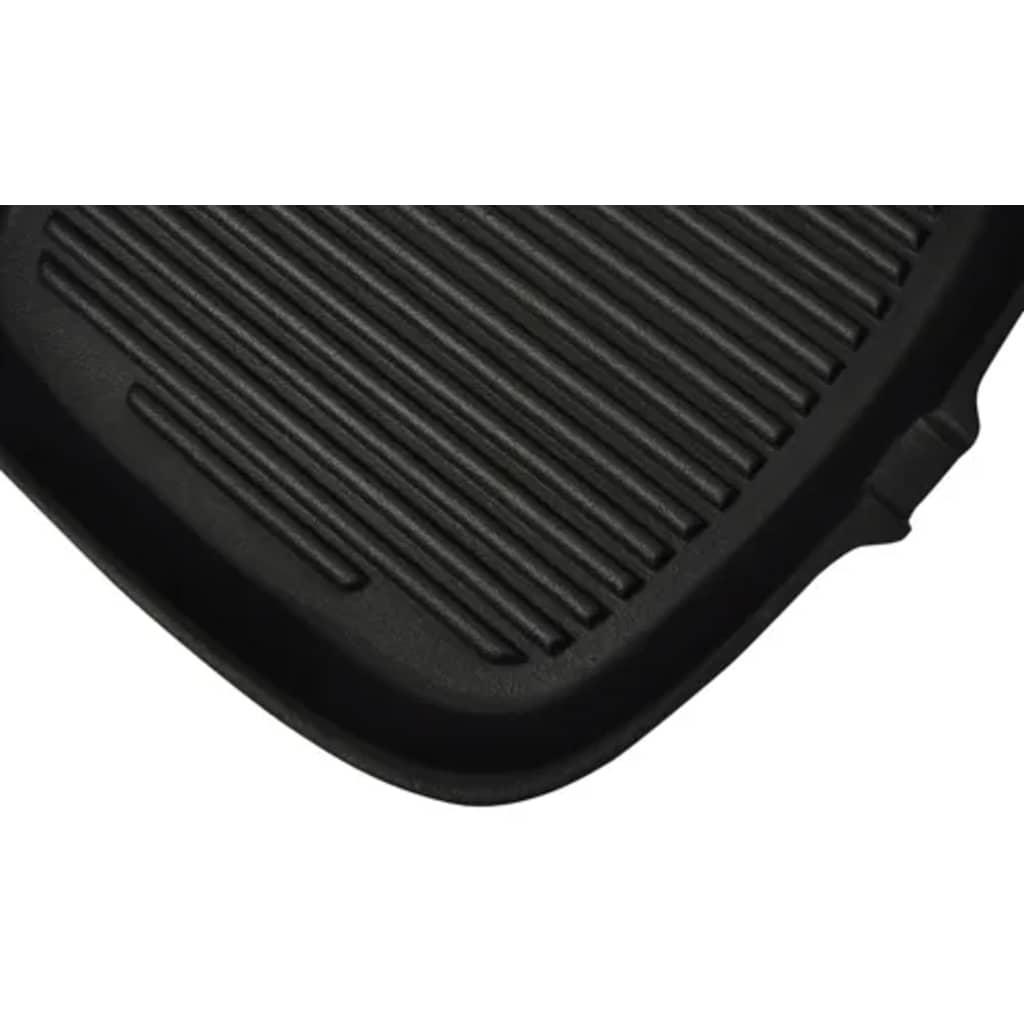 Vidaxl Grill Pan fonte de fer 24 x 23 cm